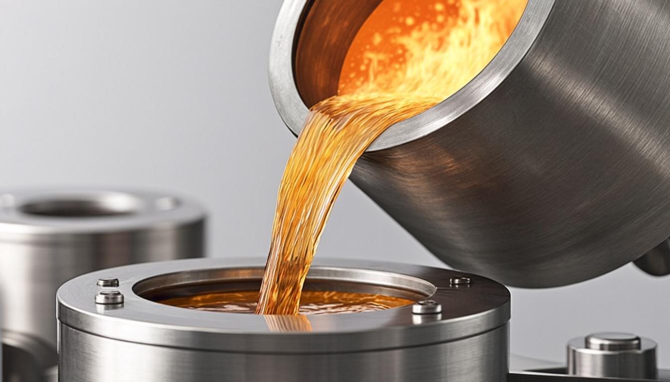 Stainless steel manufacturing with nickel alloy components