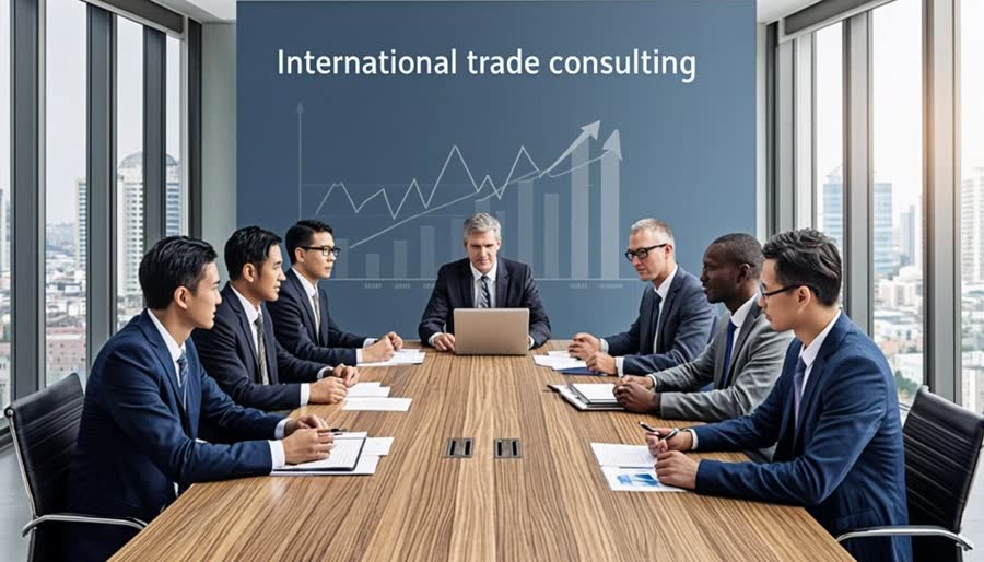 consultoría de comercio internacional, reuniones de negocios globales