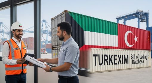  Körfez ülkeleri ve Kuveyt'te ithalatçı ihracatçı firma konşimento verilerini excel olarak satın alın